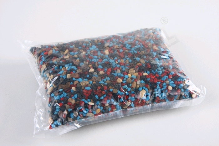 Грунт смесь (3-5мм) цветная №16, 1 кг.