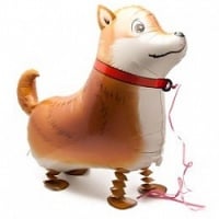 23202b2d7d86897ee5c64a5c685d92df Шар (24"/61 см) Ходячая фигура, Лайка, 1 шт.