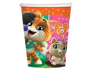Стаканы, 44 Котёнка, 250 мл, 8 шт.