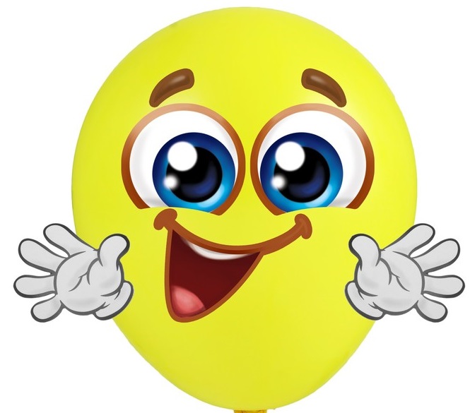 Шар (12"/30см) с наклейками "Смайлик", 1шт.