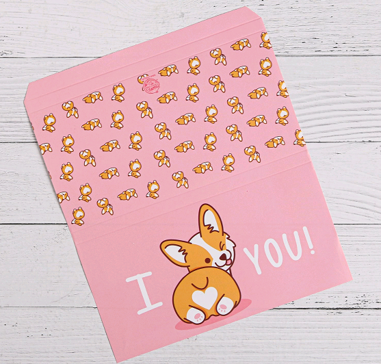 Обёртка для шоколада (8*15,5 см), "I Love you", 1 шт.