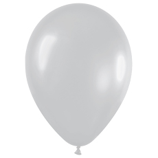 Шар (12''/30см) Серебро (481), Перламутр, 10 шт.