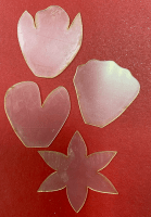 Набор шаблонов, "Пион", 1 шт.