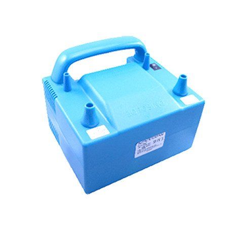 Компрессор 800 Ватт с двумя клапанами плавного нажатия, Голубой, 1 шт.