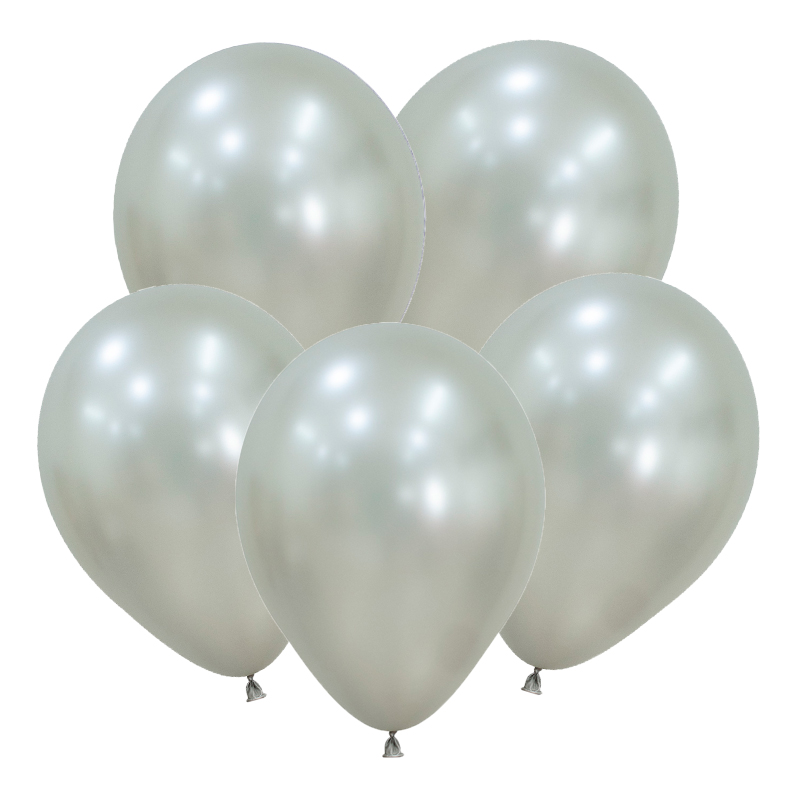 Шар (18"/45см) Кремовый Жемчуг (873), Шелк, 25 шт. 