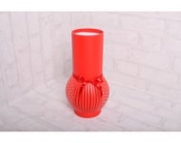 Коробка под цветы (8.6x8.6x25.8cm), Красная, 1 шт.