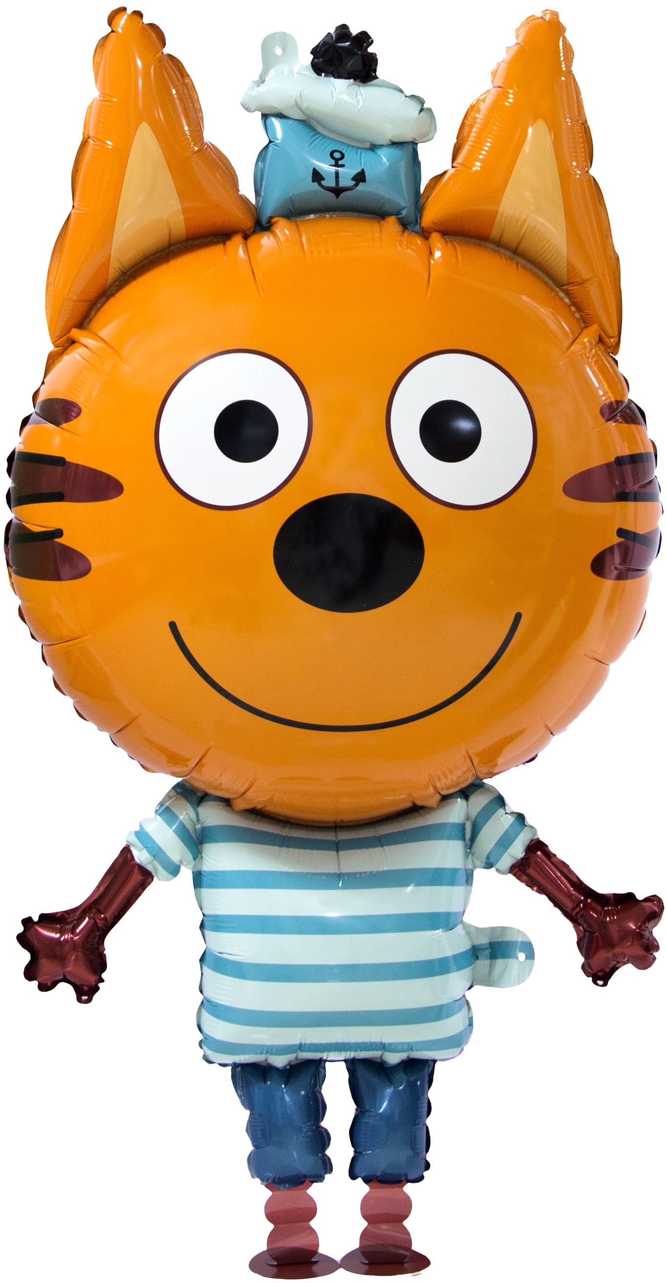 Шар (39''/99см) Ходячая Фигура, Три Кота, Коржик, 1 шт. в уп. Шар (39''/99см) Ходячая Фигура, Три Кота, Коржик, 1 шт. в уп.