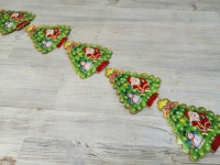Растяжка (77*13см), "Ёлочка", 5 элемнтов, 1 шт.