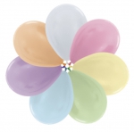 Шар (5''/13см) Ассорти (400), Перламутр, 100 шт.