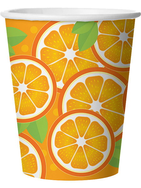 Стаканы (250 мл) Апельсин, 6 шт.
