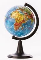 Глoбус физический «Классик», диаметр 120 мм, 1шт.