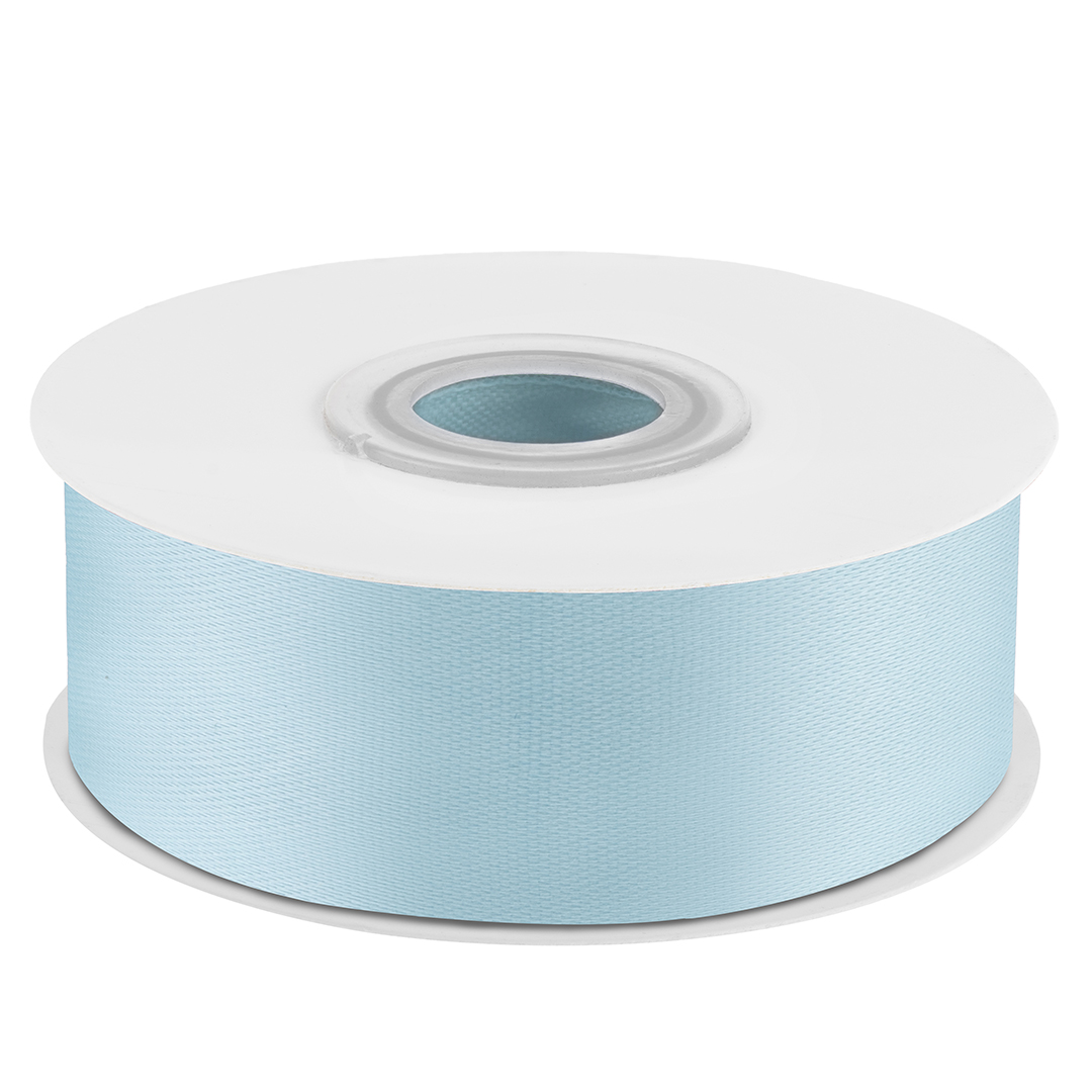 Лента атласная (2,5см*22,85м) Небесно-голубой, 1 шт.