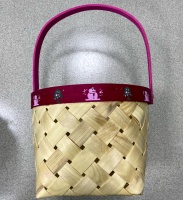 Корзина плетеная (26*24,5*18*38см) секвойя, 1 шт.