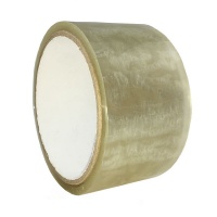 Лента клейкая упаковочная (48мм*30м*50мкм), прозрачная, 1 шт.