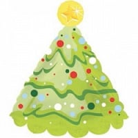92cce776d2ae443f4b3f73e22ad5bd09 Шар (30"/76 см) Фигура, Елка новогодняя, 1 шт.