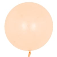 Шар (18''/46 см) Сфера 3D, Deco Bubble, Оранжевый, Кристалл, 10 шт.