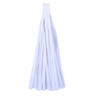 Гирлянда "Тассел" Белая, набор 10 листов.