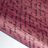 Бумага упаковочная (0,7*5м), Эколюкс крепированный, Письмо, Сирень, 1 шт.