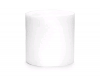 Лента (0,5*10 м), креп бумага, белая, 4 шт.