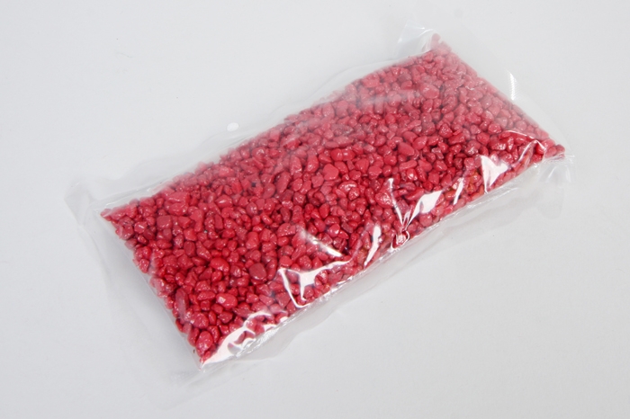 Грунт цветной (3-5мм), красный, 200 гр.