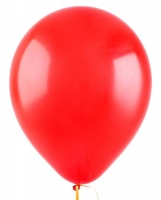 Шар (5"/13см) Красный, Пастель, 100 шт. 