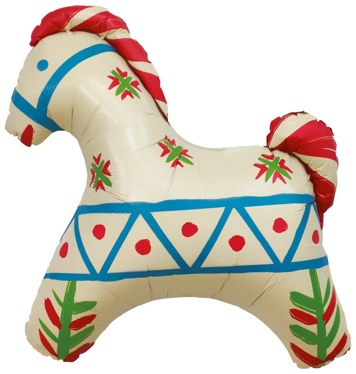 Шар (32''/81см) Фигура, Лошадка Русский узор, 1 шт. 
