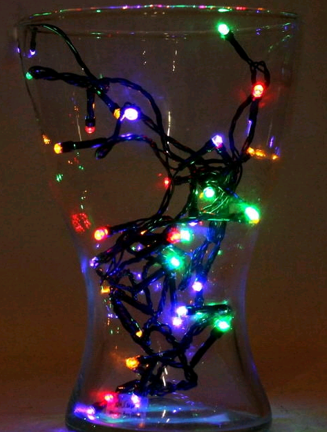 Новогодняя гирлянда (3,5м), 50 лампочек, 8 режимов, 1 шт.