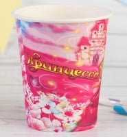 Стаканы бумажные (225 мл), Принцесса и замок, 10 шт.