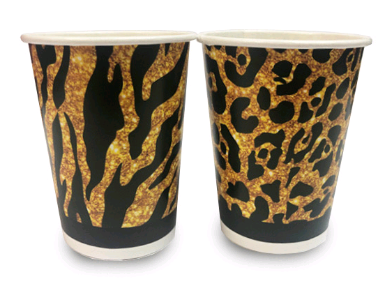 Стаканы бумажные (200 мл), Wild Party, 6 шт.