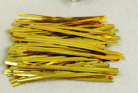 Проволока упаковочная (6см), золото, 800 шт.