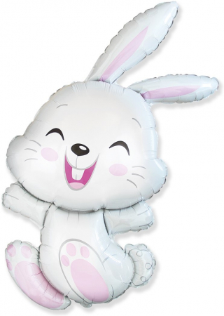 Шар (44''/112см) Фигура, Зайка, 1 шт.