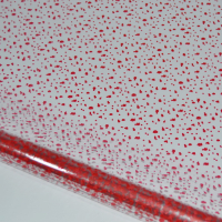 Пленка (600мм), Снег/Мошка, Красная, 200гр, 1 шт.