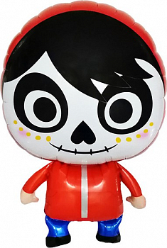 Шар (30''/76см) Фигура, Мальчик Привидение, 1 шт. Шар (30''/76см) Фигура, Мальчик Привидение, 1 шт.