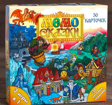 Мемо "Сказки", 1 шт.