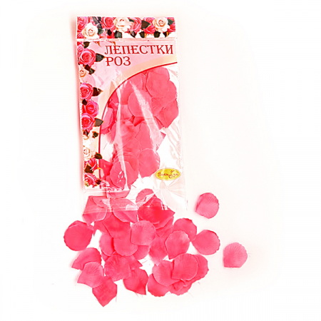 Лепестки роз (30гр), PINK, 1 шт.