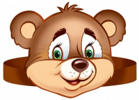 Корона-ободок, Медведь, 1 шт.