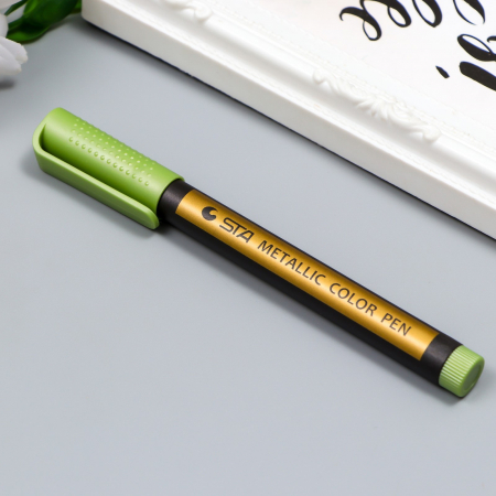 Маркер для декорирования сургучных оттисков, Светло-зелёный, 1 шт.