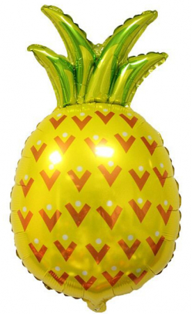 Шар (16''/41 см) Мини-фигура, Ананас, 1 шт.
