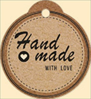 Бирка (5,5*6см), Handmade, 1 шт.