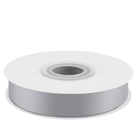 Лента атласная (1,2см*22,85м) Серебро, 1 шт.