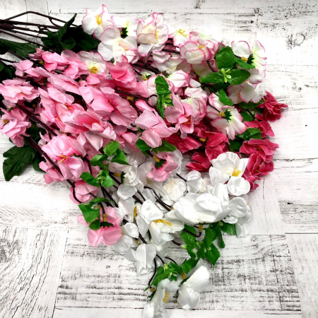 Куст сакуры (53см), 6 веток, микс, 1 шт.