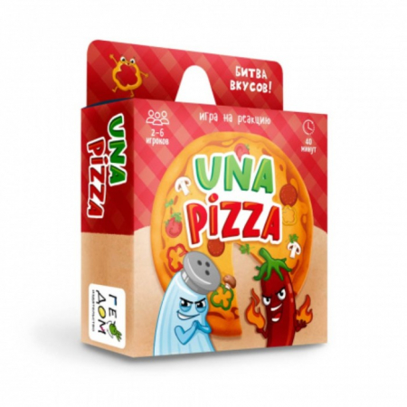 Игра карточная, Una pizza, 60 карточек, 1 шт.