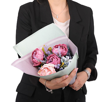 Бумага крафт (50*70см), Мягкость, двусторонняя, 1 шт.