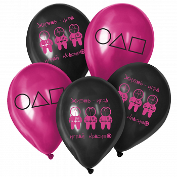 Шар (12"/30см) Игра началась, Ассорти, пастель, 25 шт.