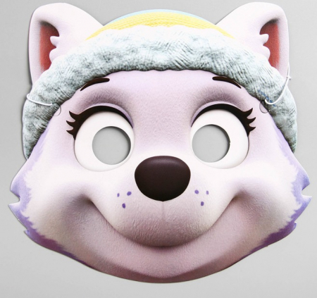 Маска карнавальная "Эверест", Щенячий патруль, 22,6х20,7 см, 1шт.