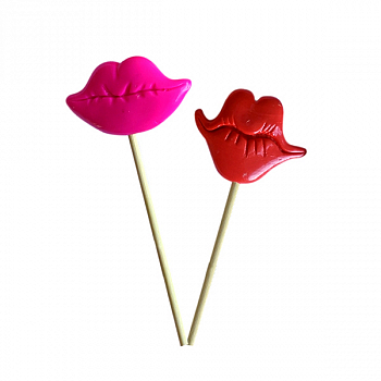 Набор для фотосессии полимерный, Губы, 2 шт.