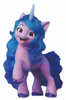 Шар (39''/99см) Фигура, My Little Pony, Лошадка Иззи, 1 шт. Шар (39''/99см) Фигура, My Little Pony, Лошадка Иззи, 1 шт.