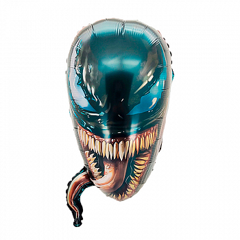 Шар (23"/58см) Фигура, Веном в упаковке, 1 шт.  Шар (23"/58см) Фигура, Веном в упаковке, 1 шт.
