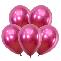 Шар (18"/44см) Фуше (912), Хром, 5 шт.