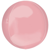 Шар (16"/41см) Сфера 3D Розовый нежный, в упаковке, 1 шт.